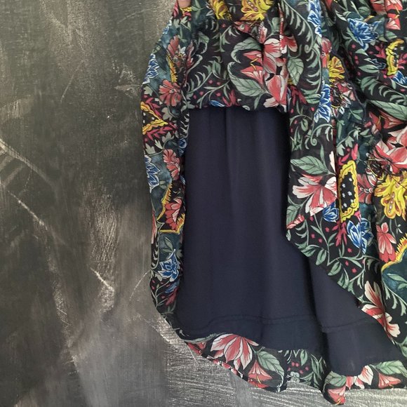 Rebecca Minkoff | Ollie Cocktail Dress | Black Floral | Size XS - Picture 9 of 11